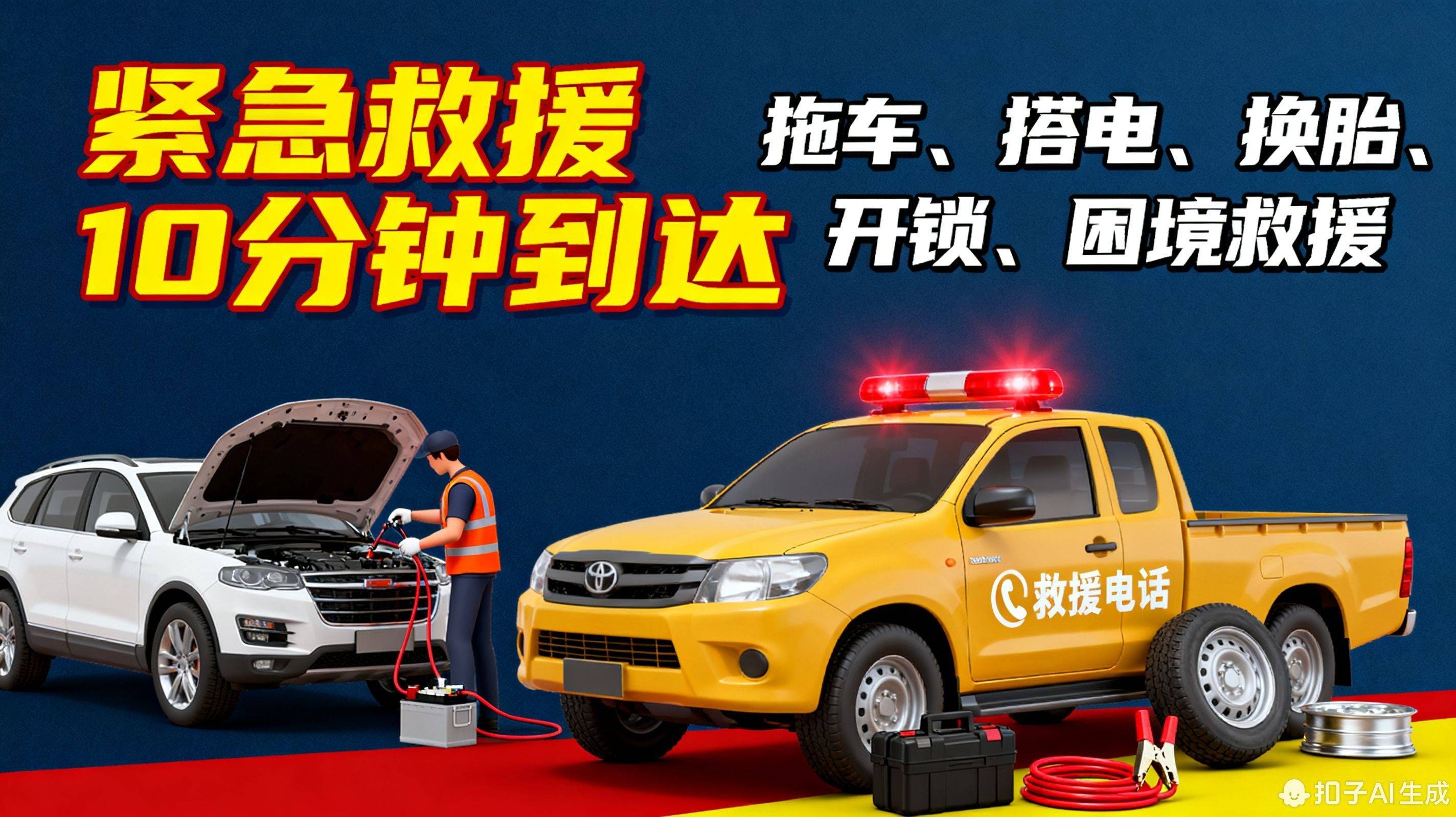 丽江最新24小时上门汽车搭电救援方法分析(最方便真实的丽江上门汽车搭电多少钱方法)